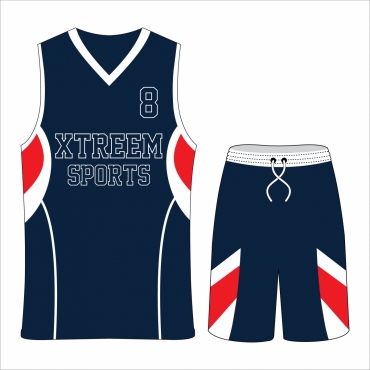 Sublimated Basket Ball Uniform