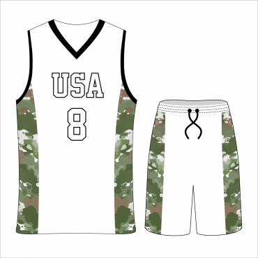 Sublimated Basket Ball Uniform