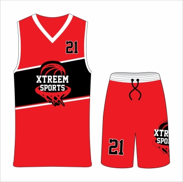 Sublimated Basket Ball Uniform