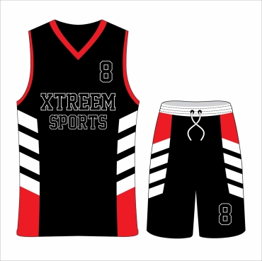 Sublimated Basket Ball Uniform